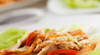 Chicken Fajita Lettuce Wraps Chicken Fajita Lettuce Wraps