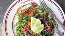 AIP / colorful nutrient-dense fresh kale salad AIP / colorful nutrient-dense fresh kale salad