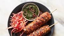 Seekh Kebab With Mint Chutney Seekh Kebab With Mint Chutney