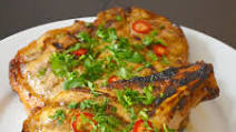 Pork Chops with Curry and Mustard Pork Chops with Curry and Mustard