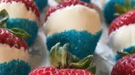 4th of July Chocolate Covered Strawberries 4th of July Chocolate Covered Strawberries
