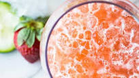 Strawberry Cucumber Lime Agua Fresca Strawberry Cucumber Lime Agua Fresca