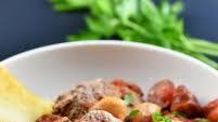 Slow Cooker Peppercorn and Garlic Pork Cassoulet Slow Cooker Peppercorn and Garlic Pork Cassoulet