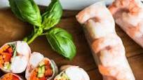 Shrimp Spring Rolls with Peanut Sauce Shrimp Spring Rolls with Peanut Sauce