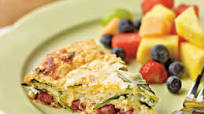 Crustless Smoked Turkey and Spinach Quiche Crustless Smoked Turkey and Spinach Quiche