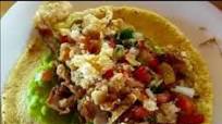 Taco de chicharrón de cerdo Taco de chicharrón de cerdo