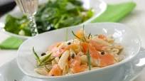 Pasta with Smoked Salmon and Capers Pasta with Smoked Salmon and Capers