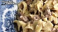 Crock Pot Hamburger Stroganoff Crock Pot Hamburger Stroganoff