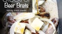 Crockpot Beer Brats Crockpot Beer Brats