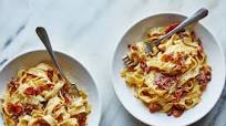 Tagliatelle With Prosciutto and Butter Tagliatelle With Prosciutto and Butter