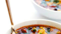 Slow Cooker Chicken Enchilada Soup Slow Cooker Chicken Enchilada Soup