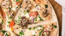 Spinach Mushroom and Feta Pizza Spinach Mushroom and Feta Pizza