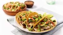 Jerk Tilapia Fish Tacos with Zoodle Slaw Jerk Tilapia Fish Tacos with Zoodle Slaw
