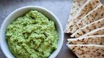 Protein Packed Edamame Basil Hummus Protein Packed Edamame Basil Hummus