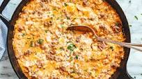 Creamy Ground Beef and Cauliflower Rice Casserole Creamy Ground Beef and Cauliflower Rice Casserole
