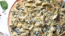 Vegan Spinach Artichoke Pizza Vegan Spinach Artichoke Pizza