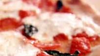 Margherita Pizza with Vodka Tomato Sauce Margherita Pizza with Vodka Tomato Sauce