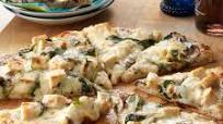 Rich Chicken Alfredo Pizza Rich Chicken Alfredo Pizza