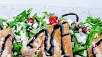 Easy Seared Ahi Tuna Greek Chopped Salad Easy Seared Ahi Tuna Greek Chopped Salad