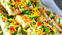 Crescent Roll Veggie Pizza Crescent Roll Veggie Pizza
