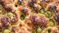 Olive and Za'atar Focaccia Olive and Za'atar Focaccia