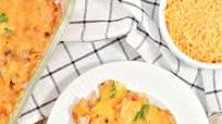 Low-Carb BBQ Chicken Casserole Low-Carb BBQ Chicken Casserole