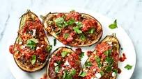Baked Stuffed Eggplant with Italian Sausage Baked Stuffed Eggplant with Italian Sausage