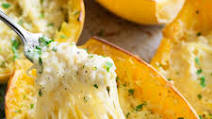 Cheesy Spaghetti Squash Recipe Cheesy Spaghetti Squash Recipe