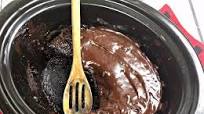 Slow Cooker Chocolate Lava Cake Slow Cooker Chocolate Lava Cake