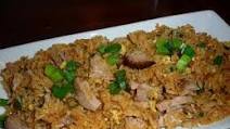 Roast pork fried rice Roast pork fried rice