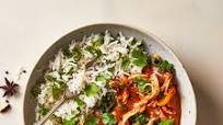 Fragrant Chicken Saag Masala With Pilau Rice Fragrant Chicken Saag Masala With Pilau Rice