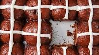 Chocolate Hot Cross Buns Chocolate Hot Cross Buns