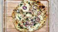 Nordic shrimp pizza Nordic shrimp pizza