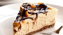 Toffee and chocolate topped cheesecake recipe Toffee and chocolate topped cheesecake recipe