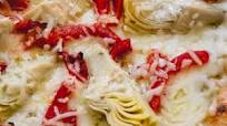Grilled Artichoke Pizza Grilled Artichoke Pizza