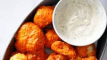 Air Fryer Buffalo Cauliflower Nuggets Air Fryer Buffalo Cauliflower Nuggets