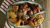 Braised Pork Roast with Sausage & Cabbage Braised Pork Roast with Sausage & Cabbage