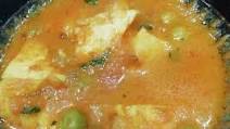 Dhaba style matar paneer Dhaba style matar paneer