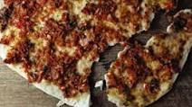 Lahmacun (Turkish Flatbread with Lamb and Tomato Topping) Lahmacun (Turkish Flatbread with Lamb and Tomato Topping)
