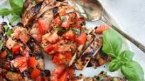 Paleo Grilled Bruschetta Chicken Paleo Grilled Bruschetta Chicken
