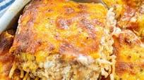 Creamy Baked Spaghetti Creamy Baked Spaghetti