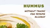 Sesame free hummus Sesame free hummus