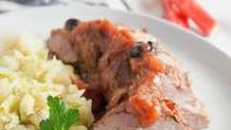 Pork tenderloin with rhubarb chutney Pork tenderloin with rhubarb chutney