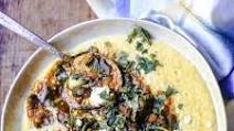 Persian Venison Stew over Cheesy Garlic Grits Persian Venison Stew over Cheesy Garlic Grits