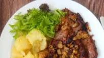 Authentic Schwenkbraten (German BBQ Pork Steaks) Authentic Schwenkbraten (German BBQ Pork Steaks)
