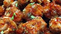 Strawberry Balsamic Glazed Meatballs Strawberry Balsamic Glazed Meatballs
