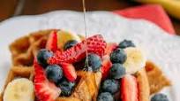 Whole Wheat and Blueberry Waffles Whole Wheat and Blueberry Waffles
