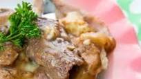 Mushroom Crock Pot Cube Steak & Gravy Mushroom Crock Pot Cube Steak & Gravy