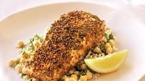 Moroccan-spiced salmon Moroccan-spiced salmon