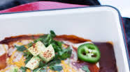 roasted poblano, black bean & potato enchiladas roasted poblano, black bean & potato enchiladas